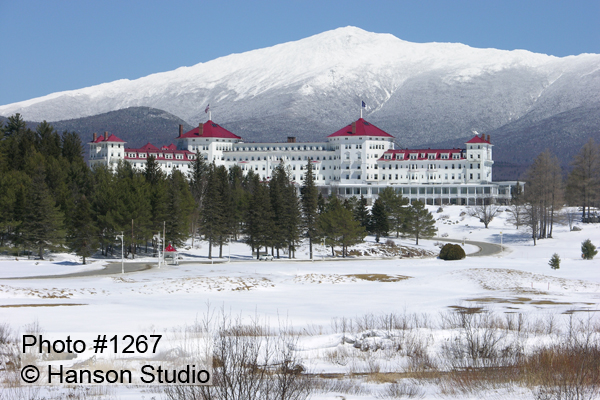 Bretton Woods, NH - Mt. Washington Hotel - Winter - Near